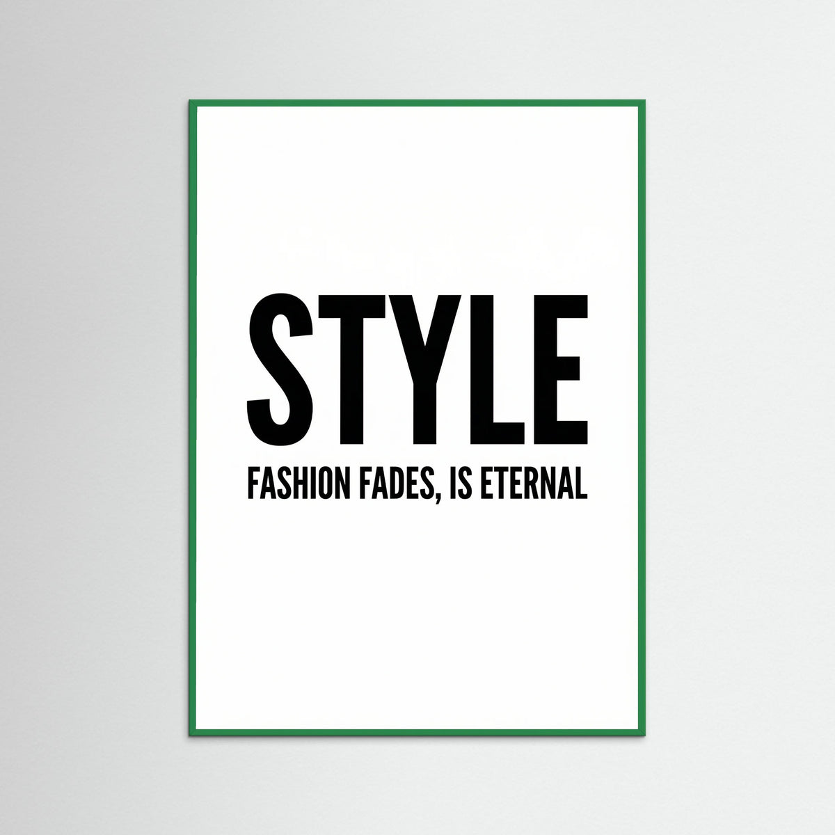 Green Wood I Am Fashion