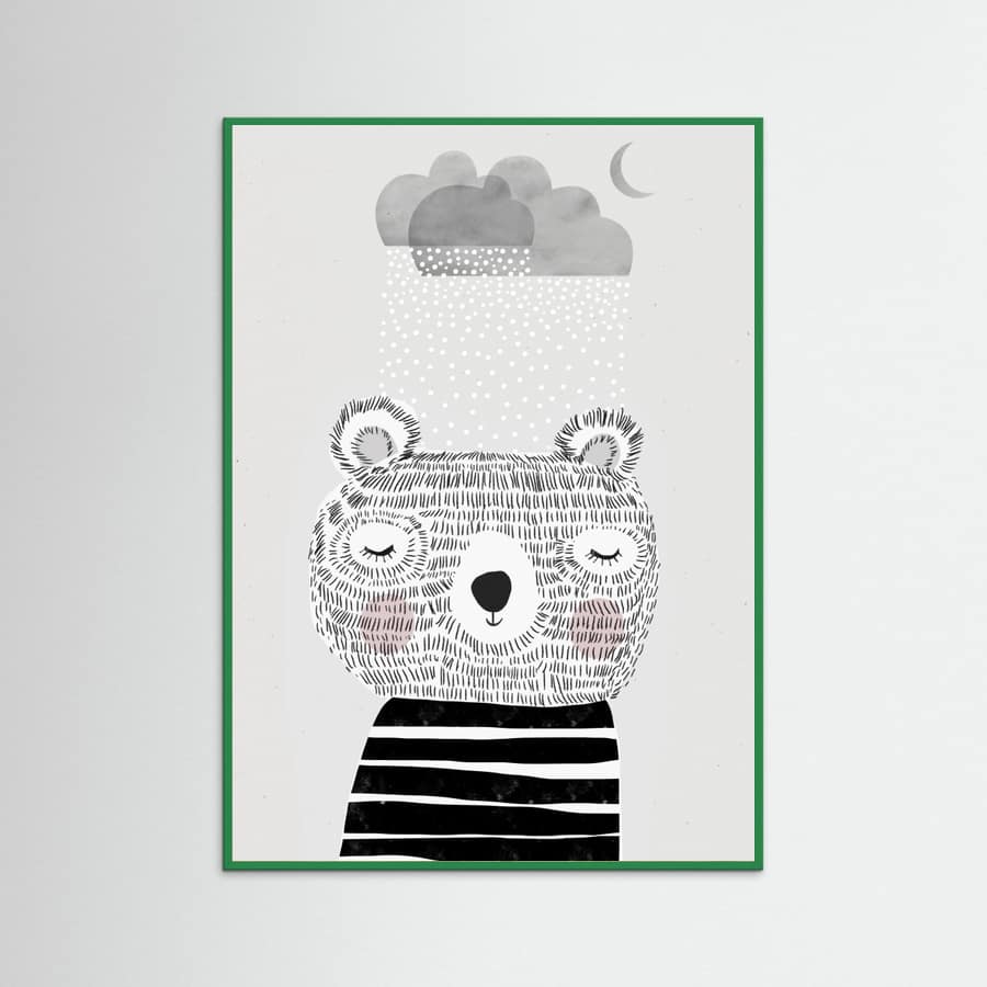 Póster I Love Snow – póster e impresión artística