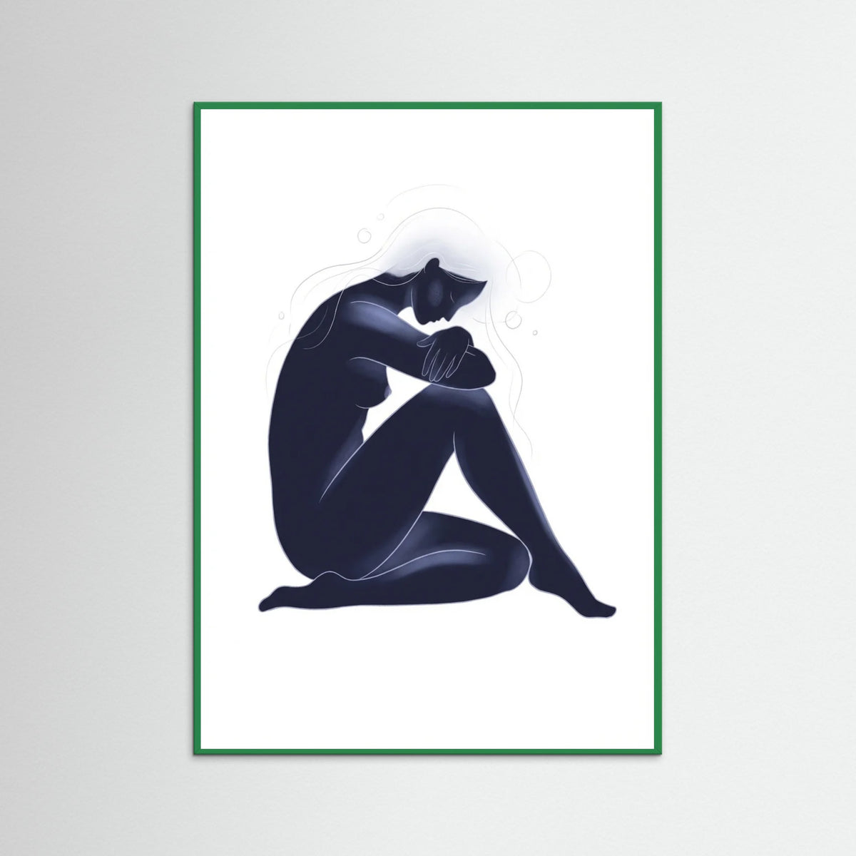 Green Wood Indigo Repose