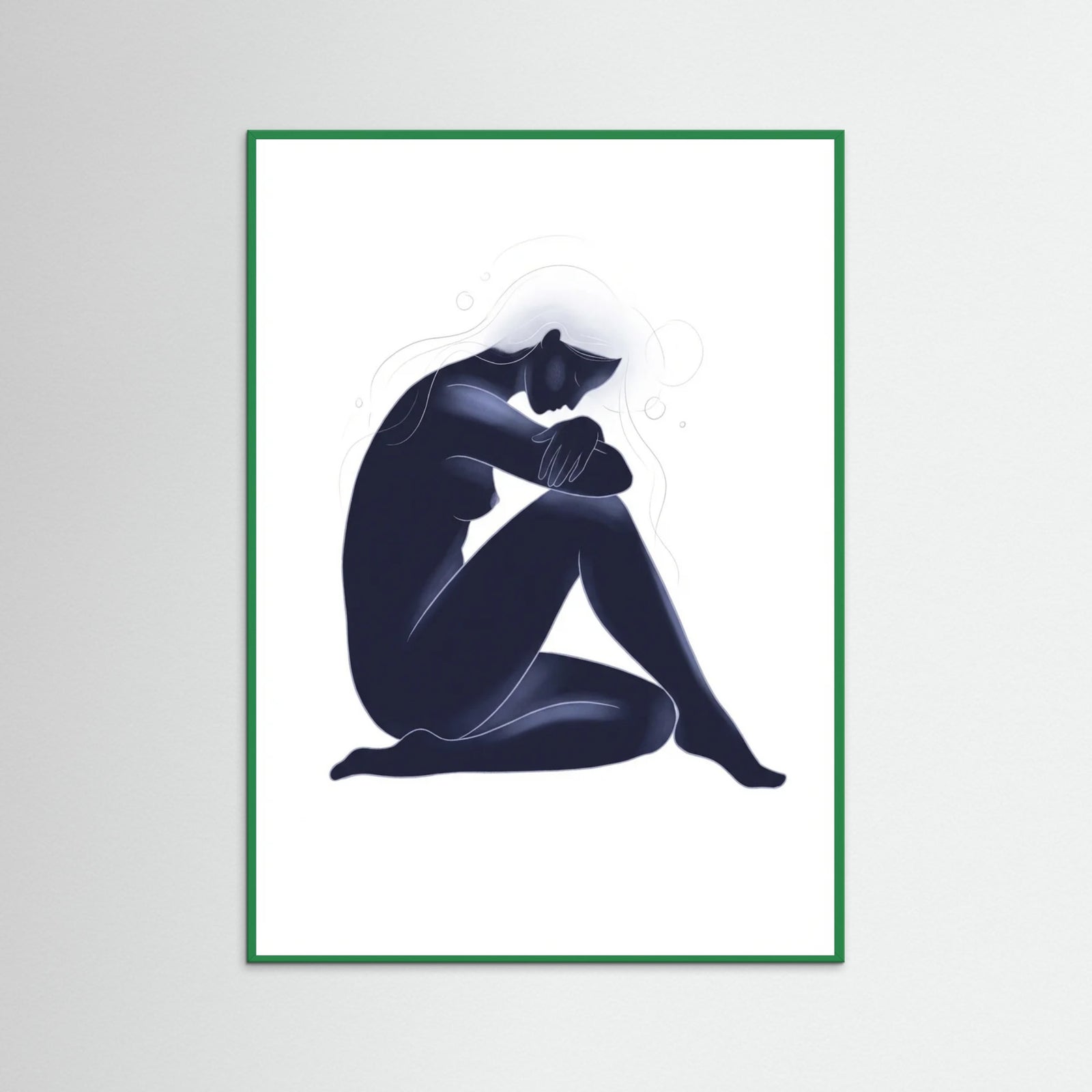 Green Wood Indigo Repose