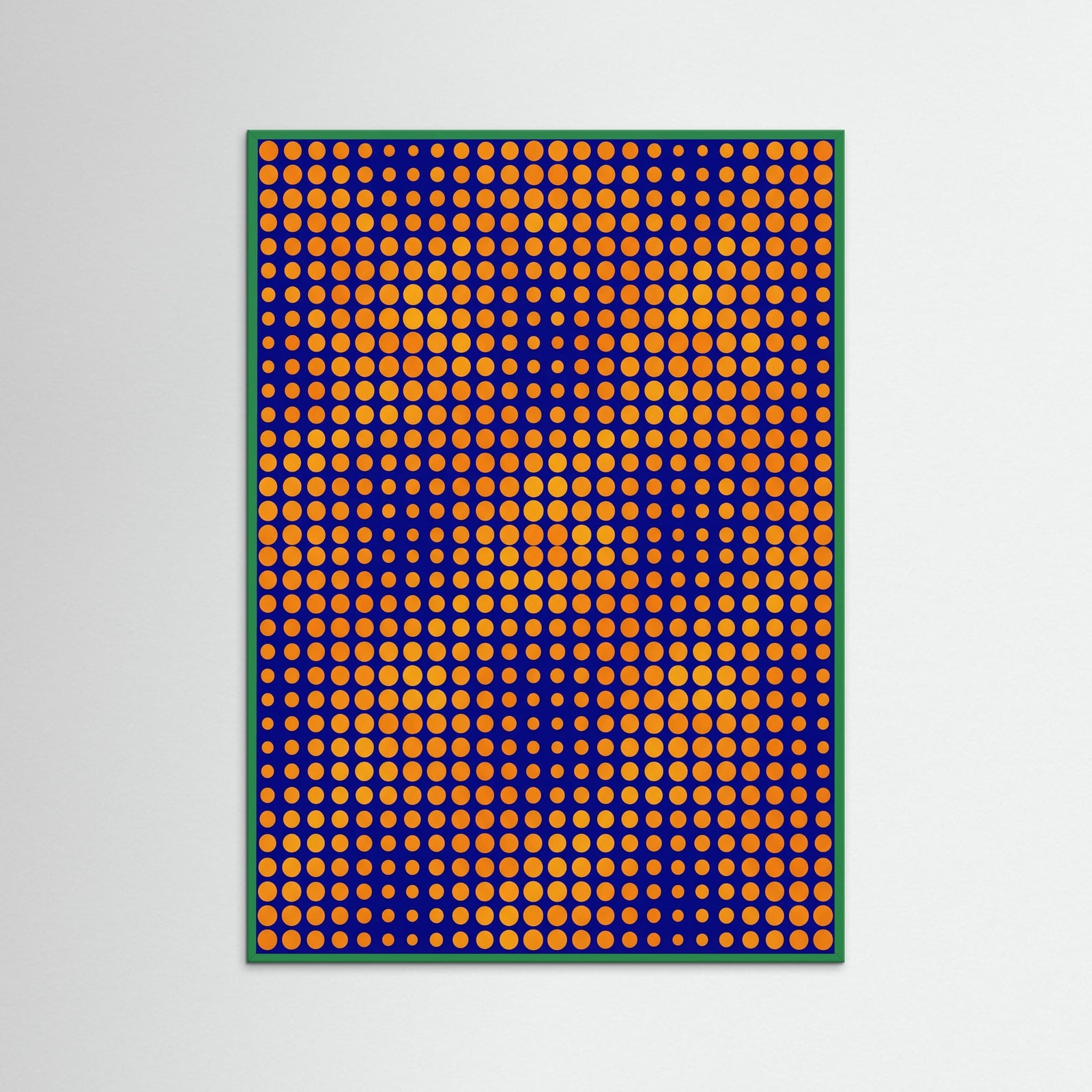 Green Wood Infinite Dots