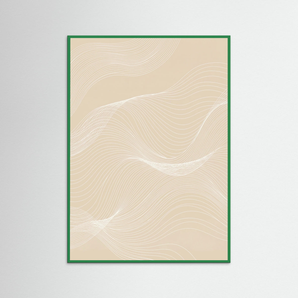 Green Wood Intertwined Flow