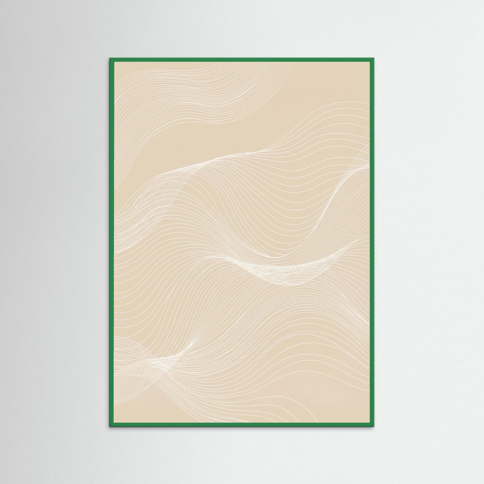 Green Wood Intertwined Flow