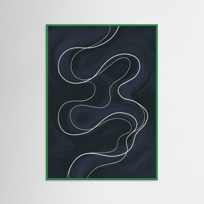 Green Wood Intertwined Forms
