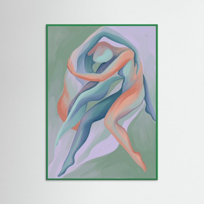 Green Wood Intertwined Gazes