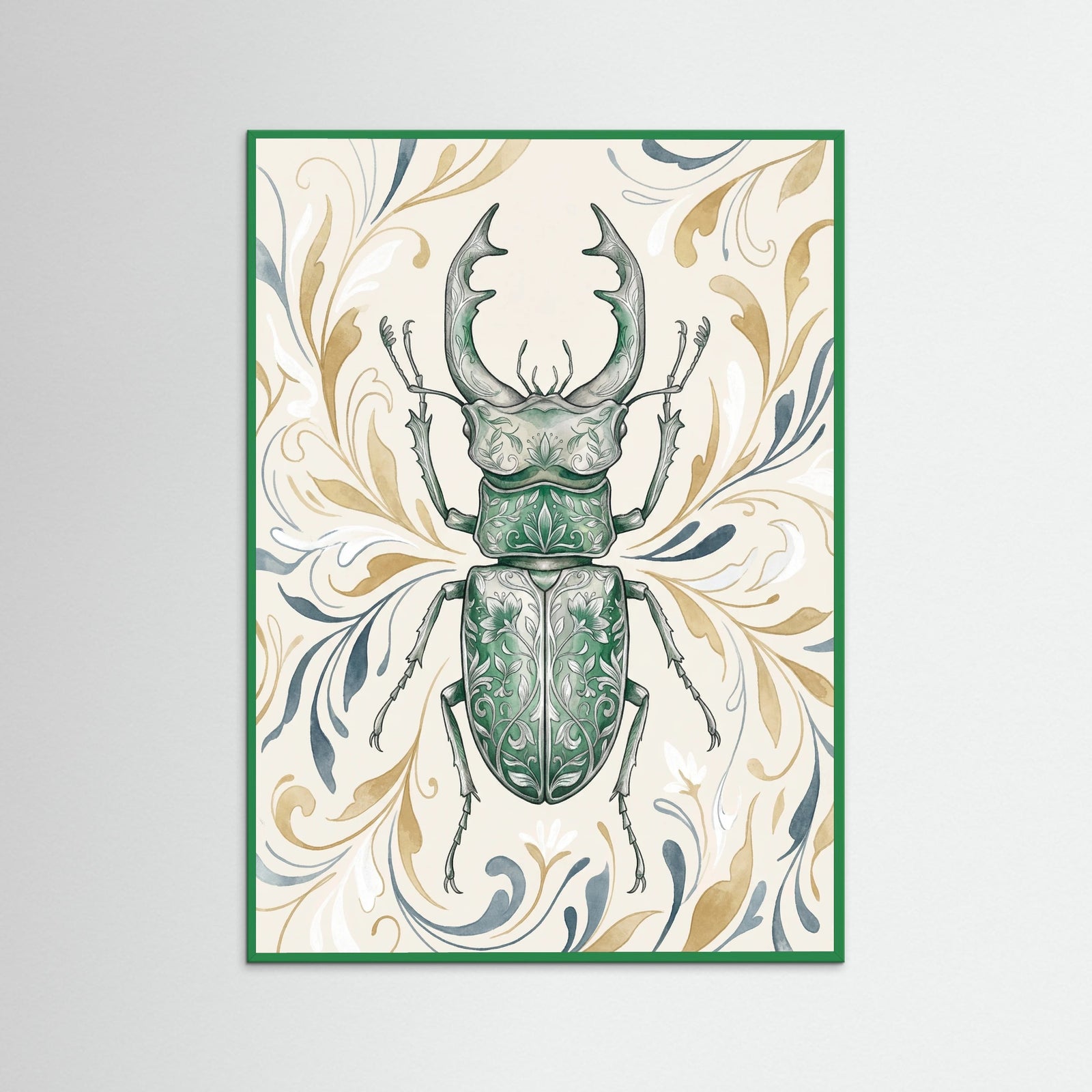 Green Wood Intricate Moths