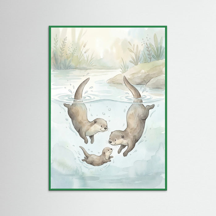 Green Wood Joyful Elephant Play