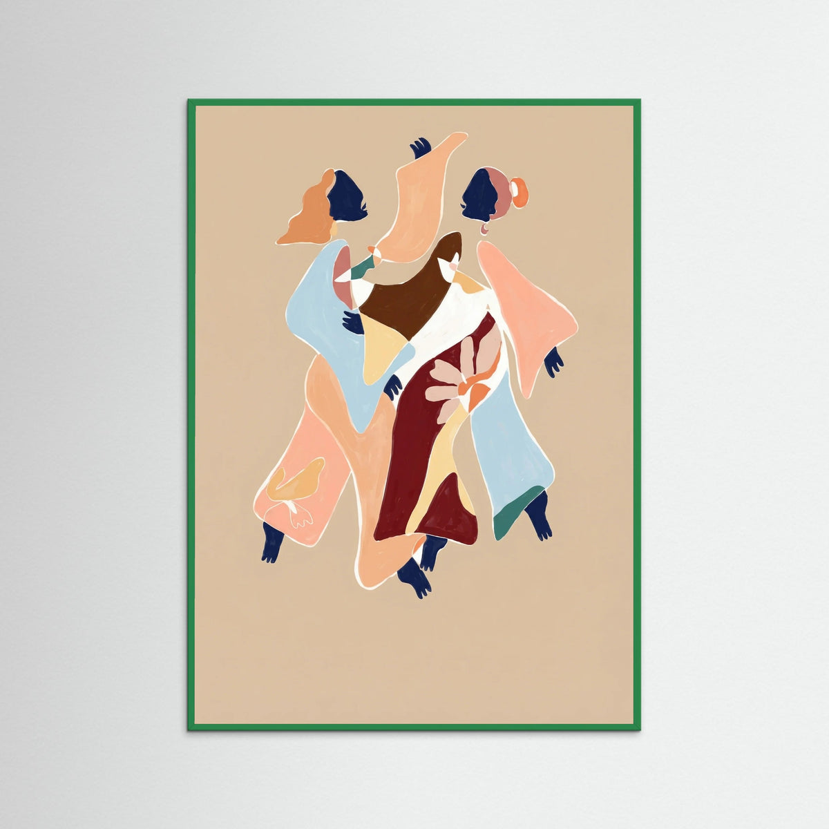Green Wood Joyful Embrace