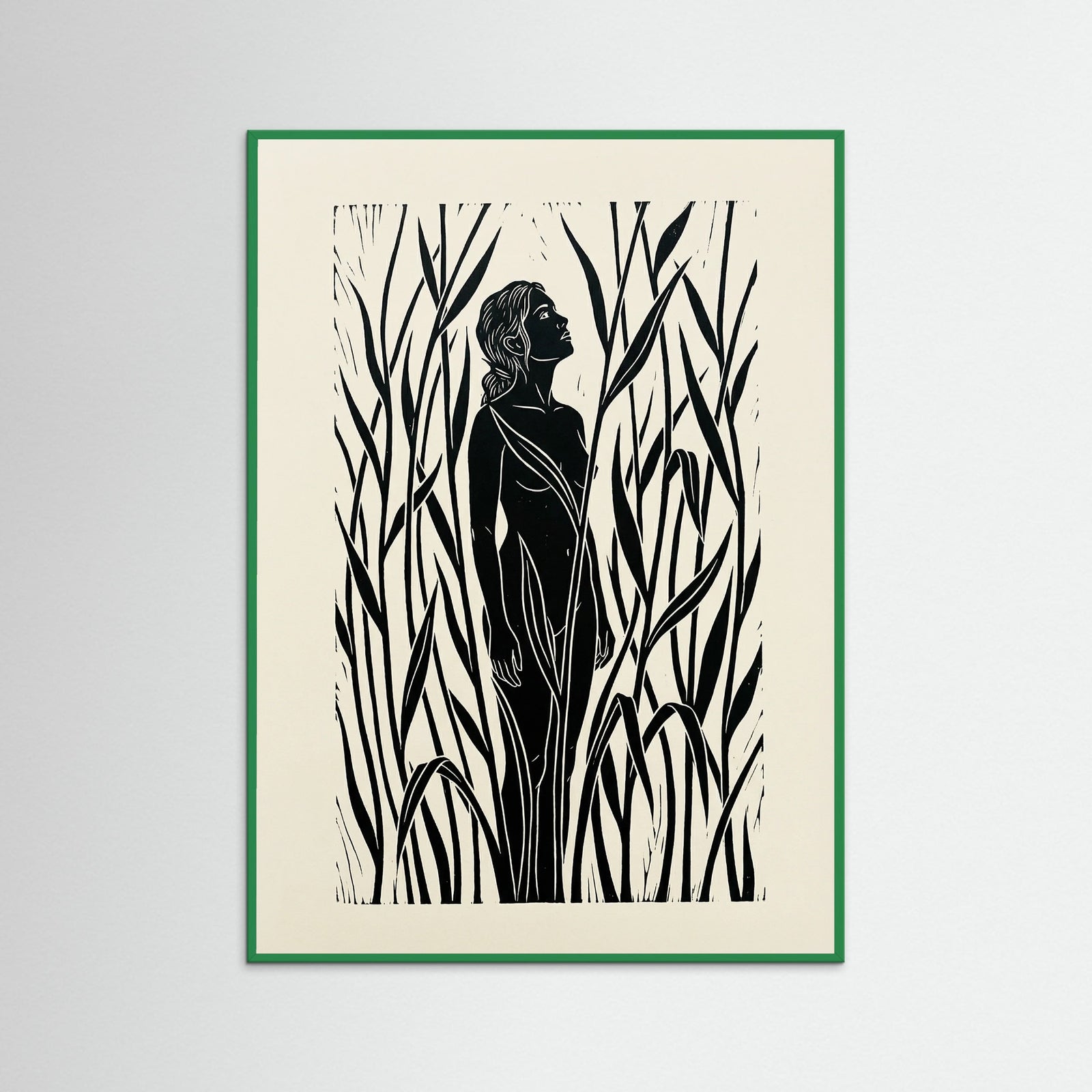 Green Wood Jungle Embrace