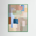 Green Wood Kaleidoscope-1 Poster
