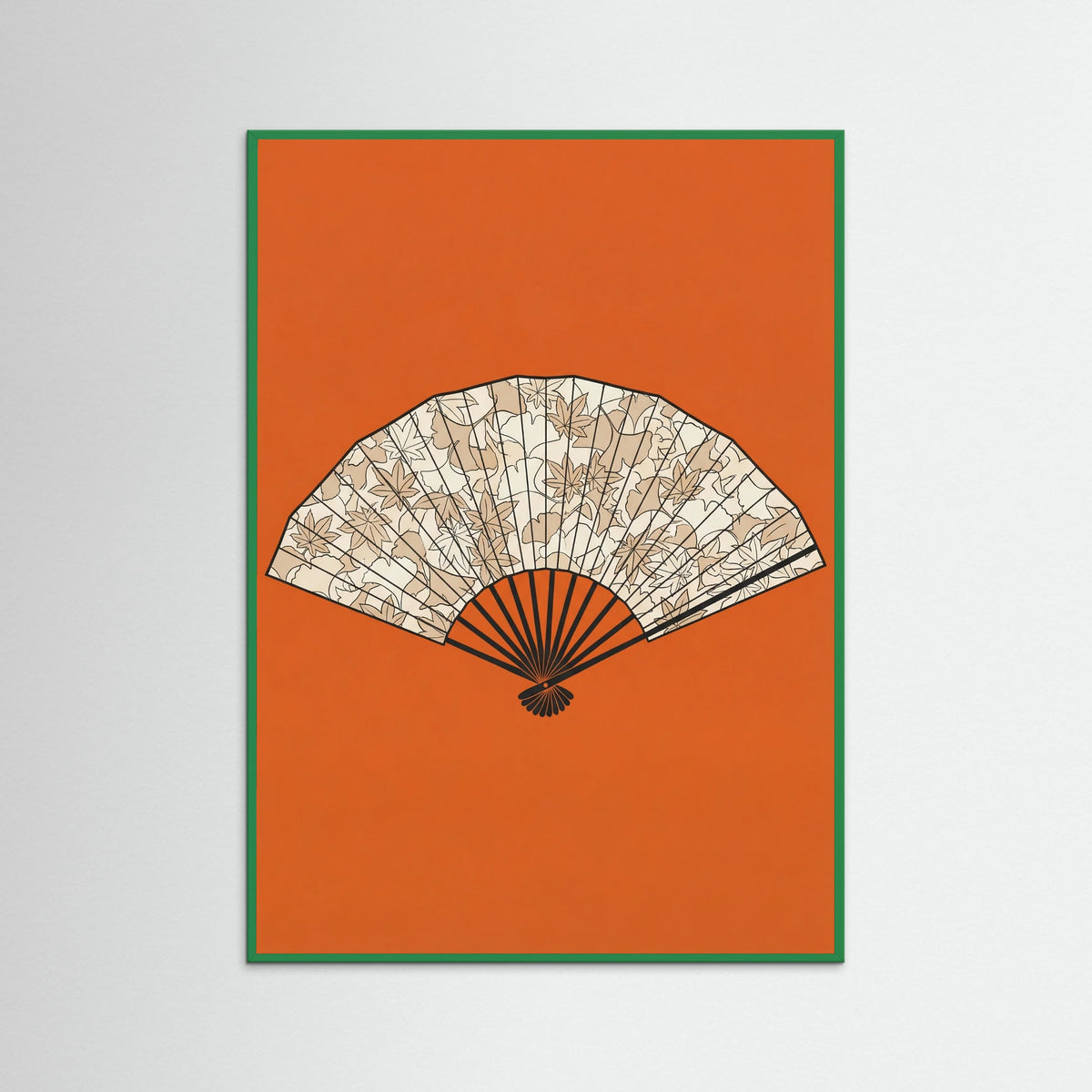 Green Wood Kimono Elegance