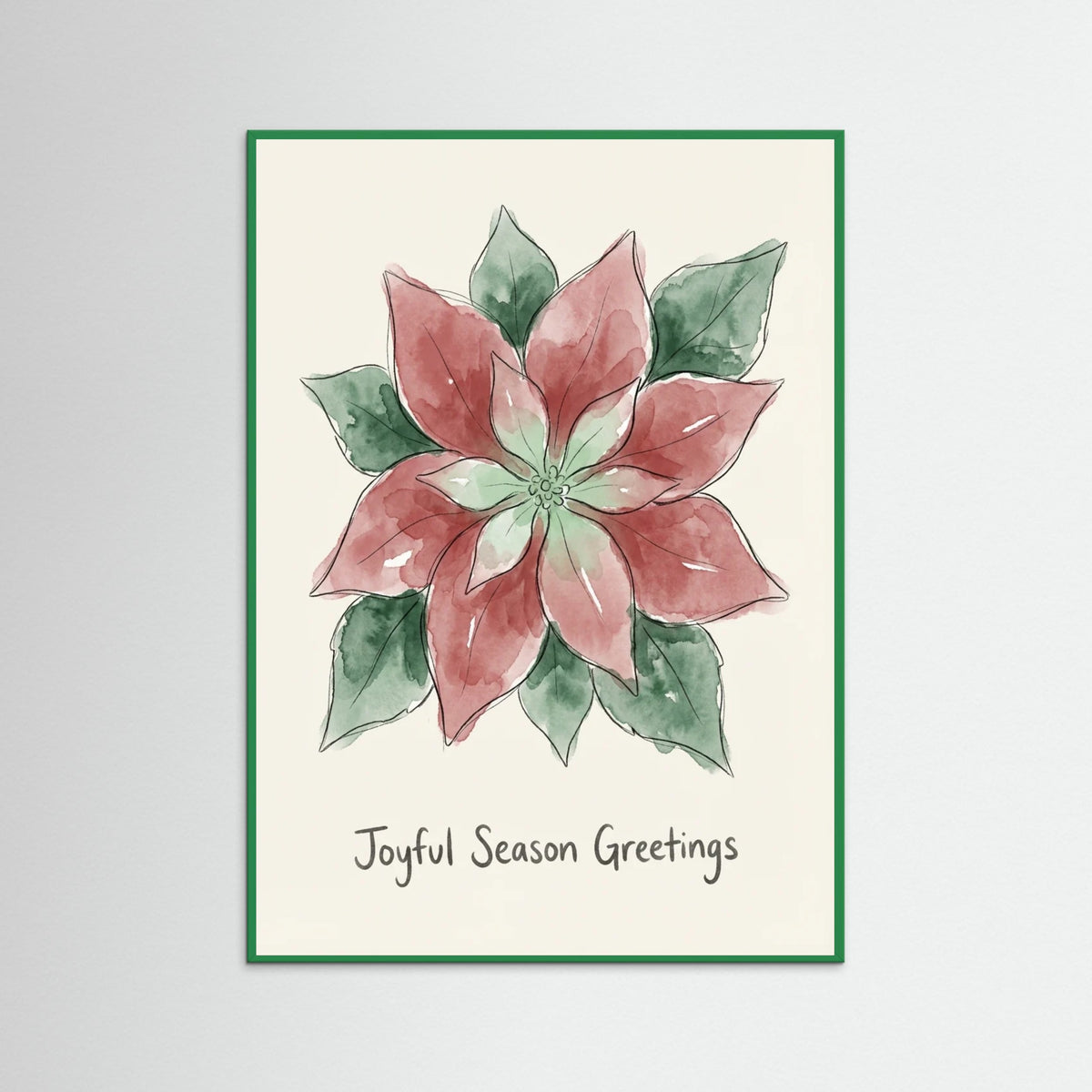 Green Wood Kissmas Bloom