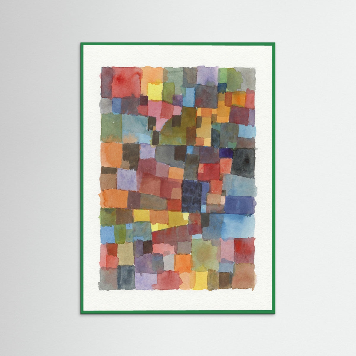 Green Wood Klee Color Blocks
