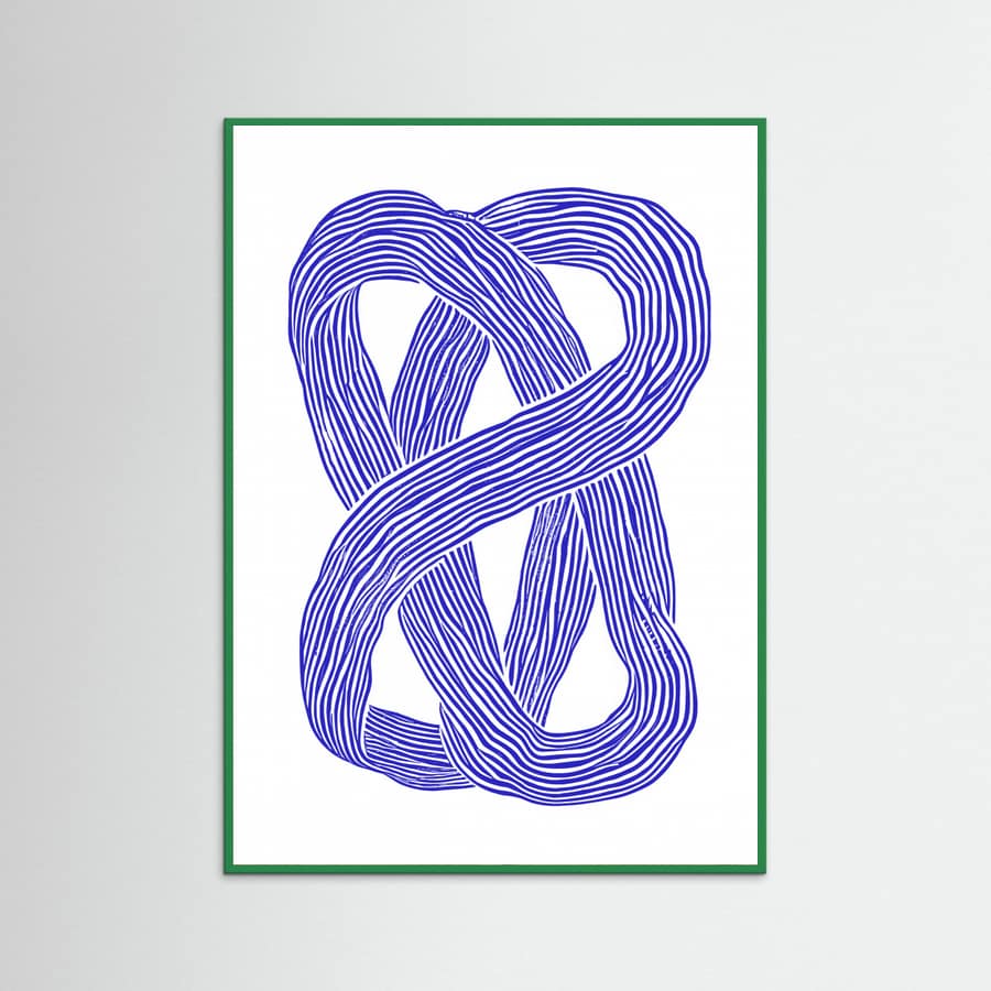 Knots No 3 Poster – Poster und Kunstdruck