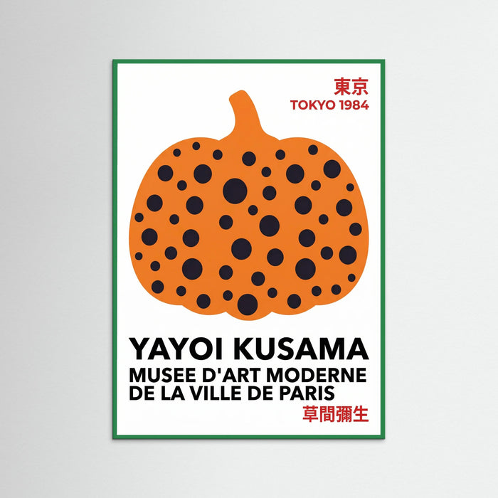 Green Wood Kusama Polka Dots