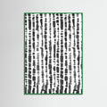 Green Wood LINEAR Poster