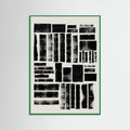 LINO CUT COMPOSITION Poster – poster and art print