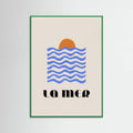 Affiche La Mer Abstract Ocean Poster No. 03 – affiche et impression d’art