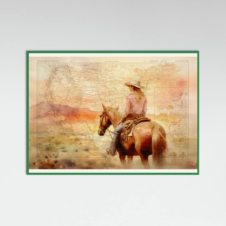 Green Wood Land of the Brave Poster