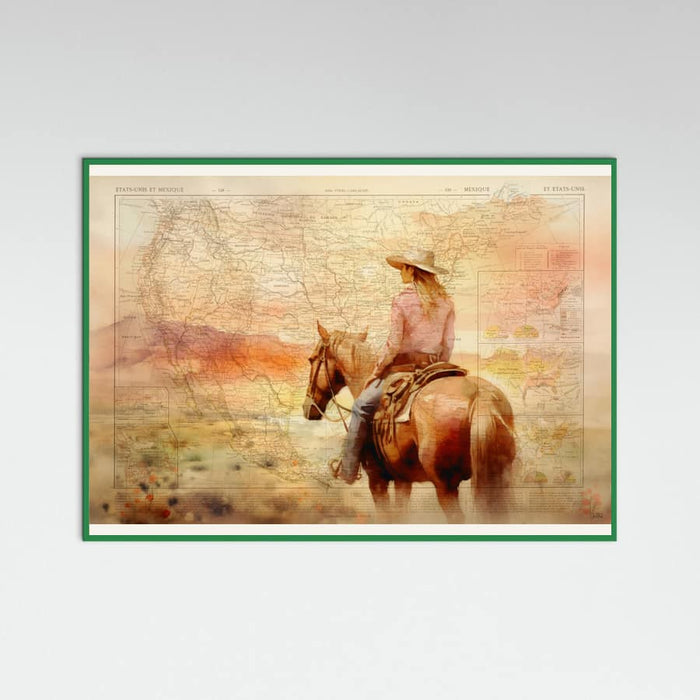 Green Wood Land of the Brave Poster