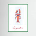 Póster Langoustine – póster e impresión artística