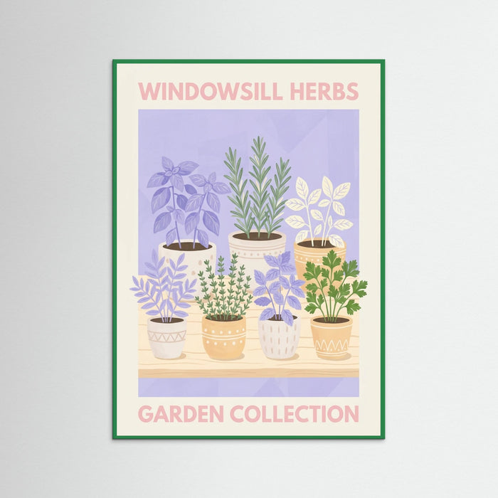 Green Wood Lavender Blooms