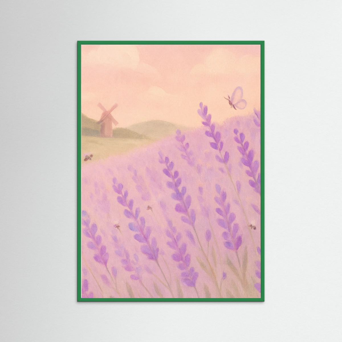 Green Wood Lavender Dreams