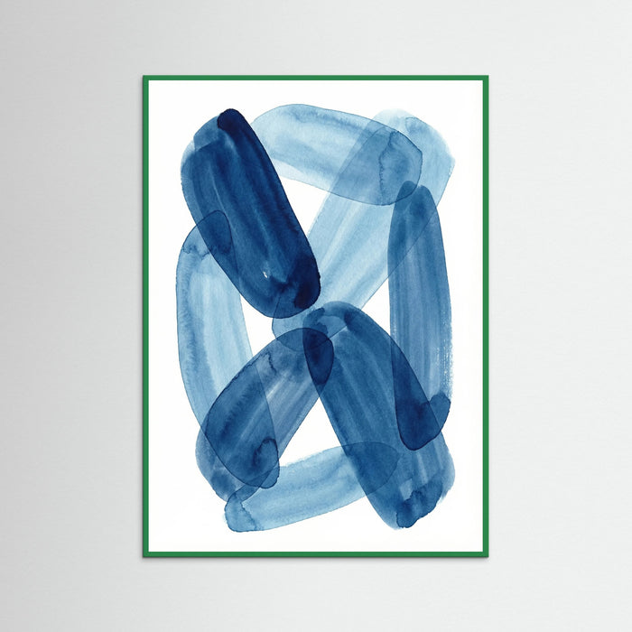 Green Wood Layered Indigo