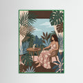 Green Wood Leisurely Tropical Brunch