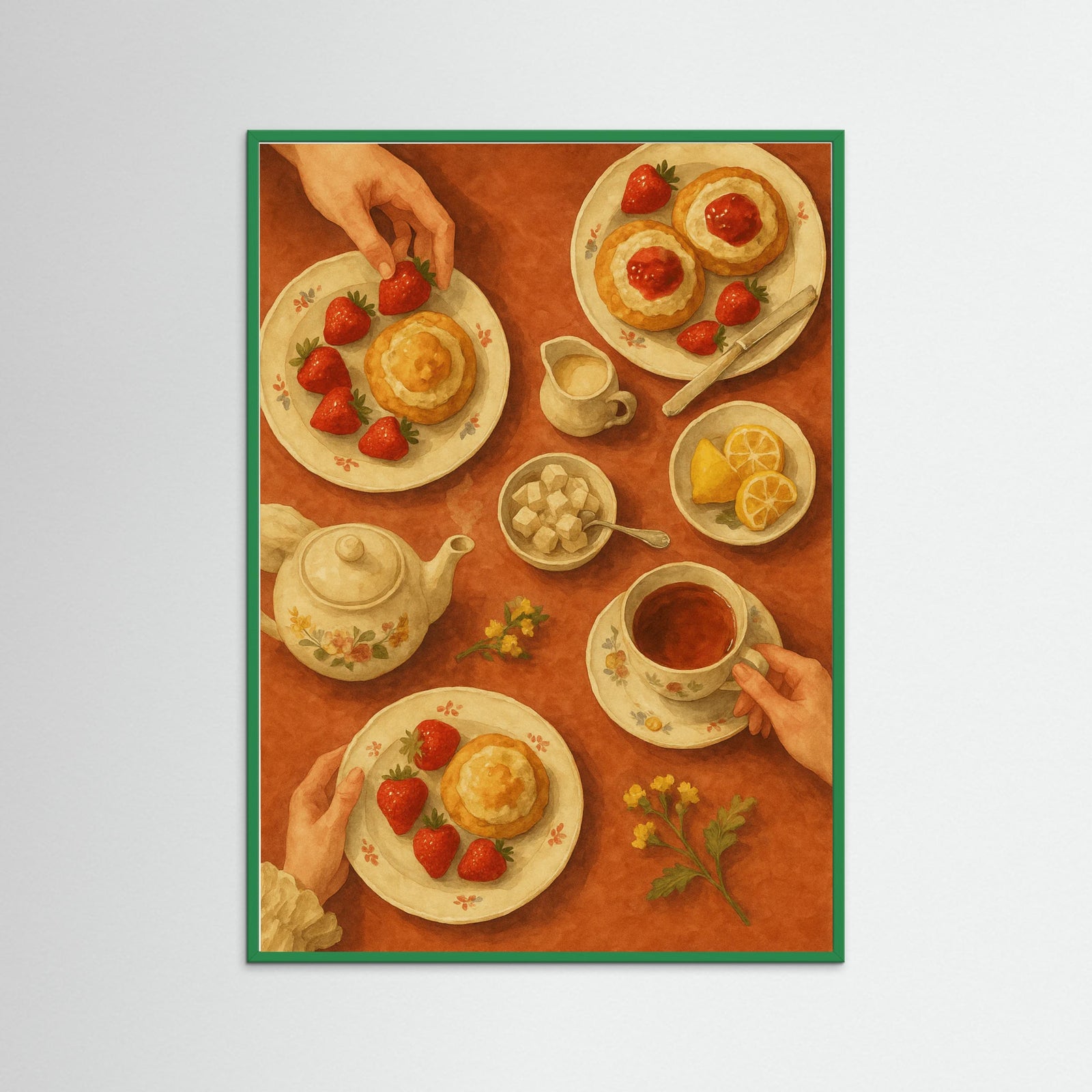 Green Wood Lemon Sugar Symphony