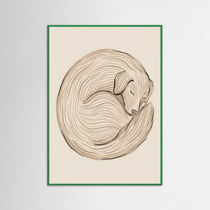 Green Wood Linear Recline