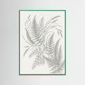 Green Wood Lined Botanicals