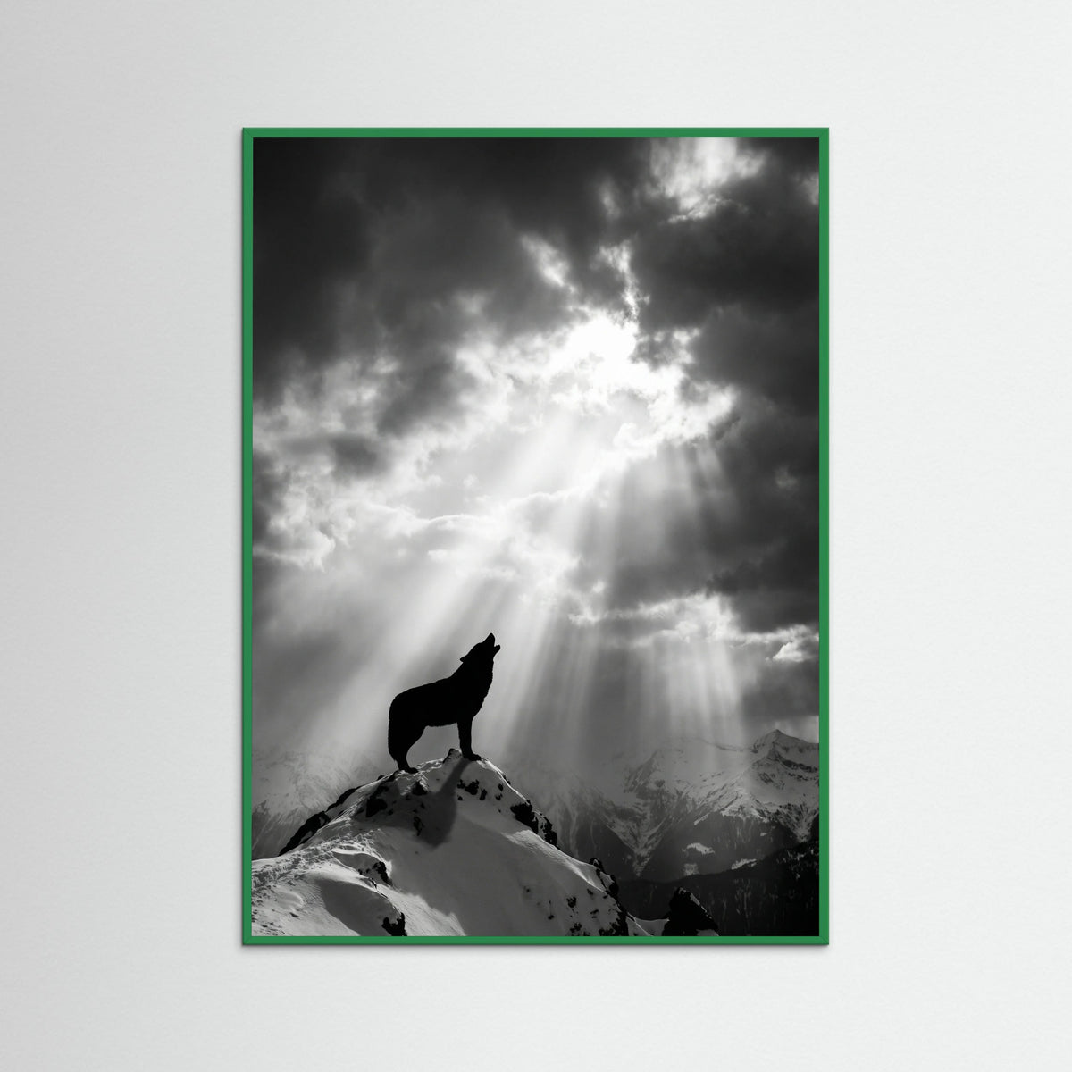 Green Wood Luminous Ascent