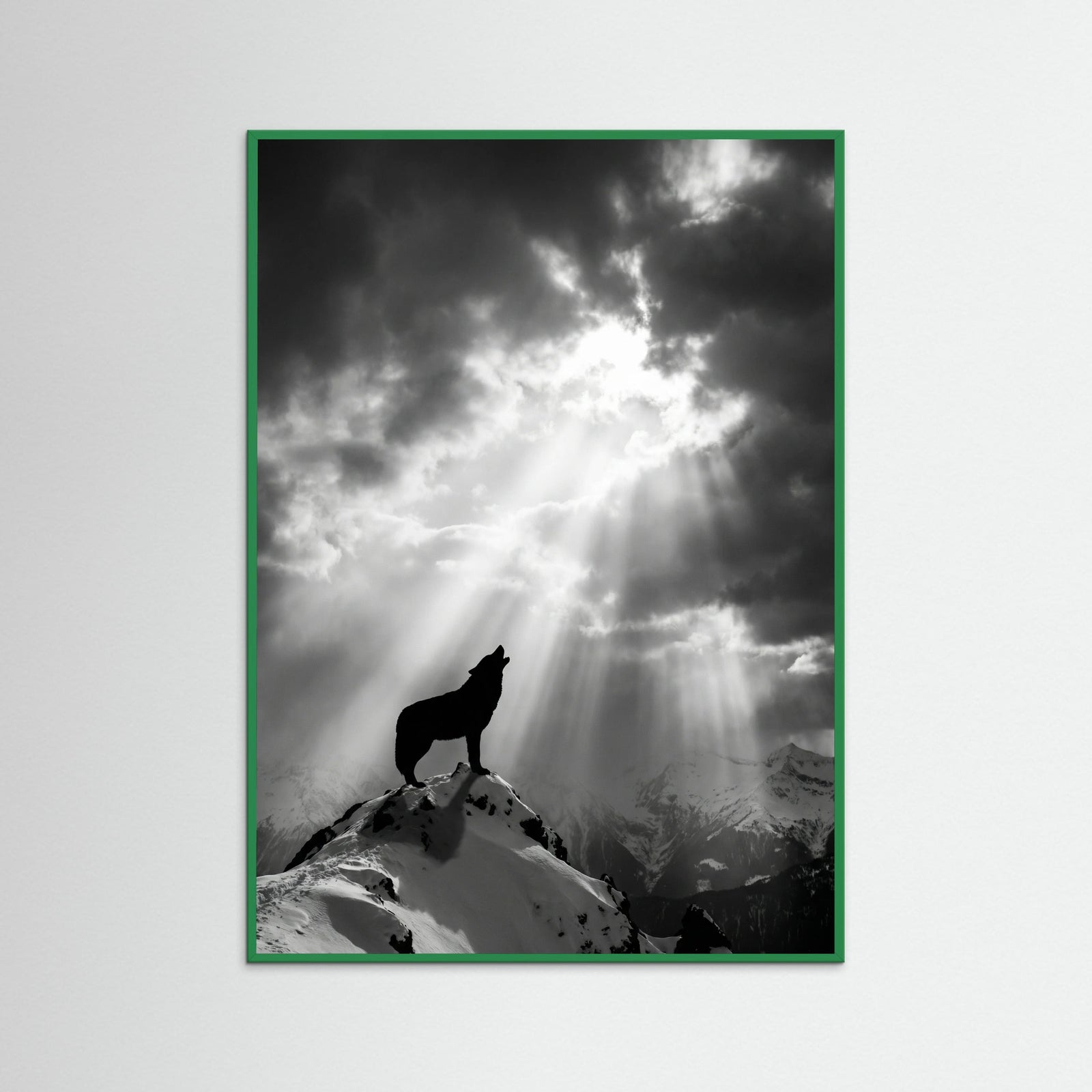Green Wood Luminous Ascent