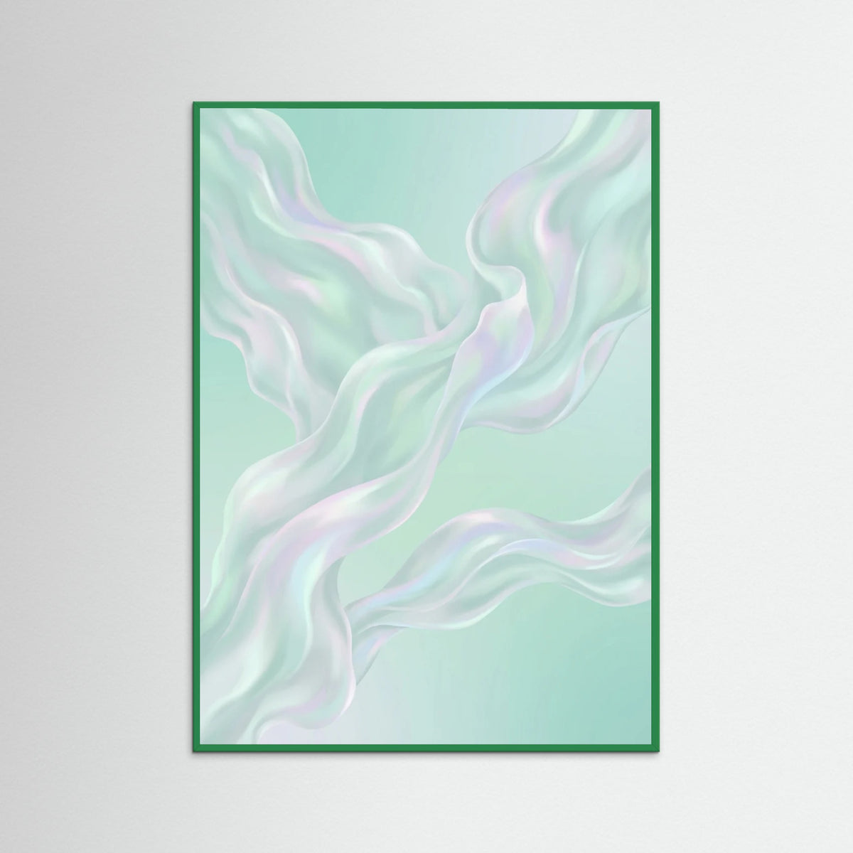 Green Wood Luminous Drift