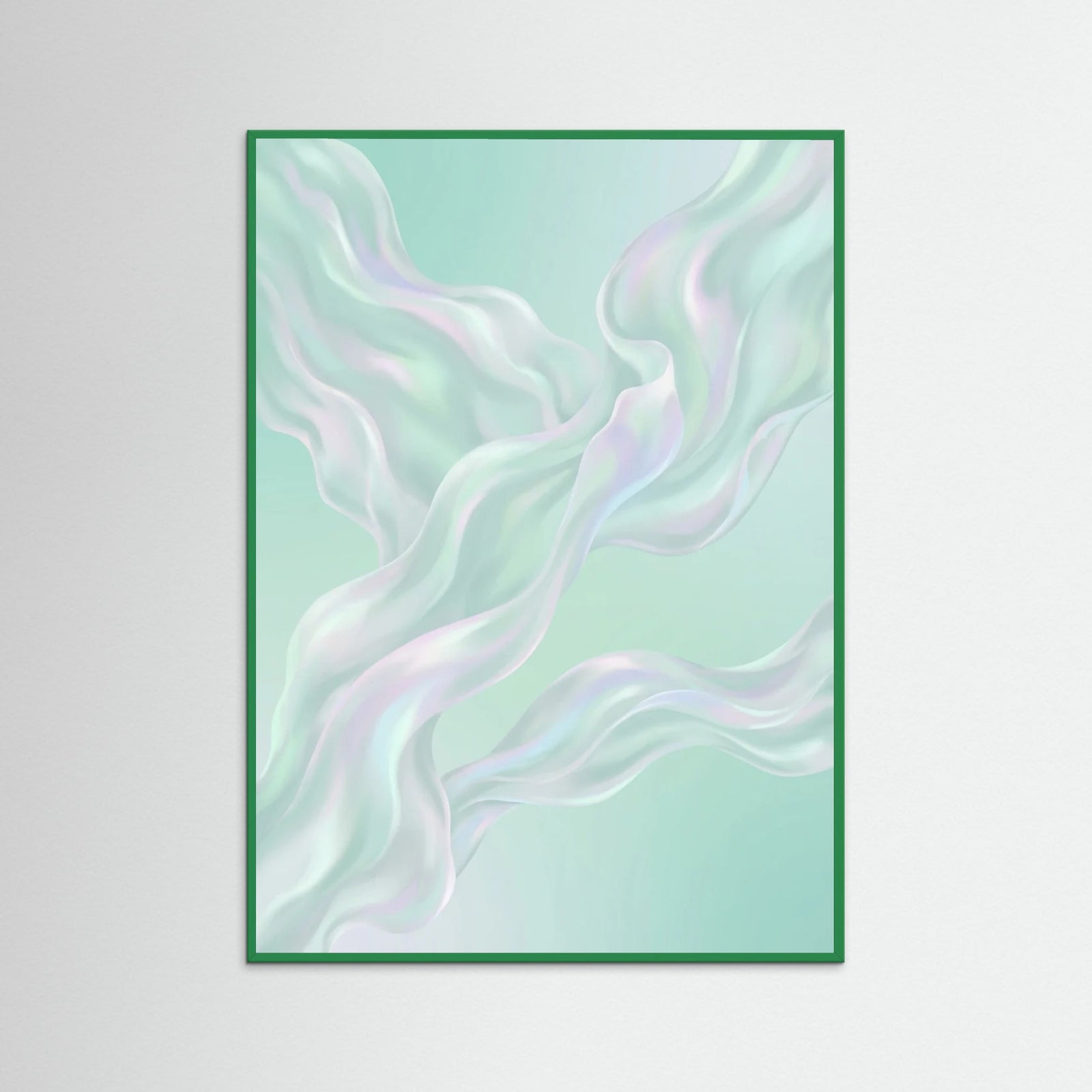 Green Wood Luminous Drift