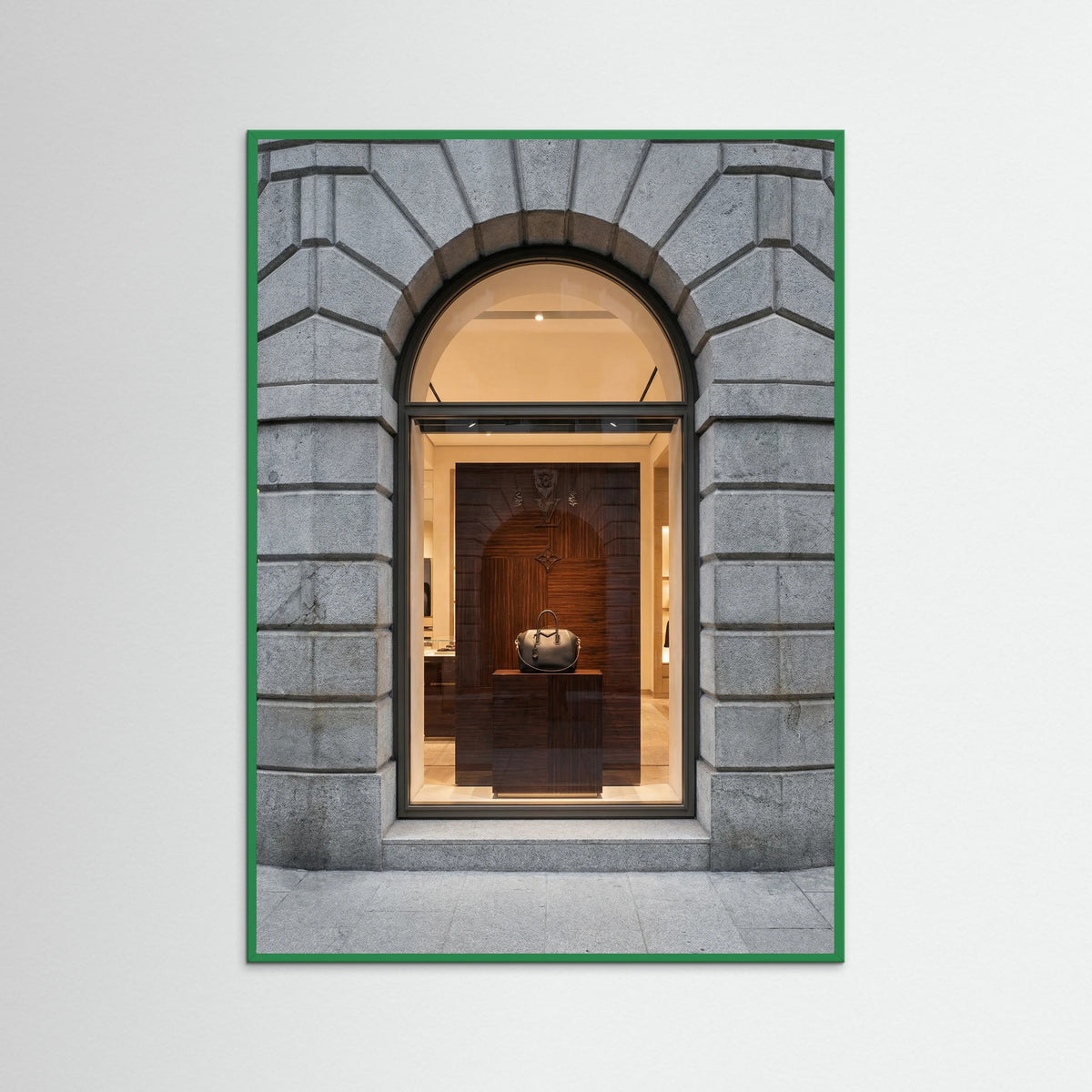 Green Wood Luxury Entrance