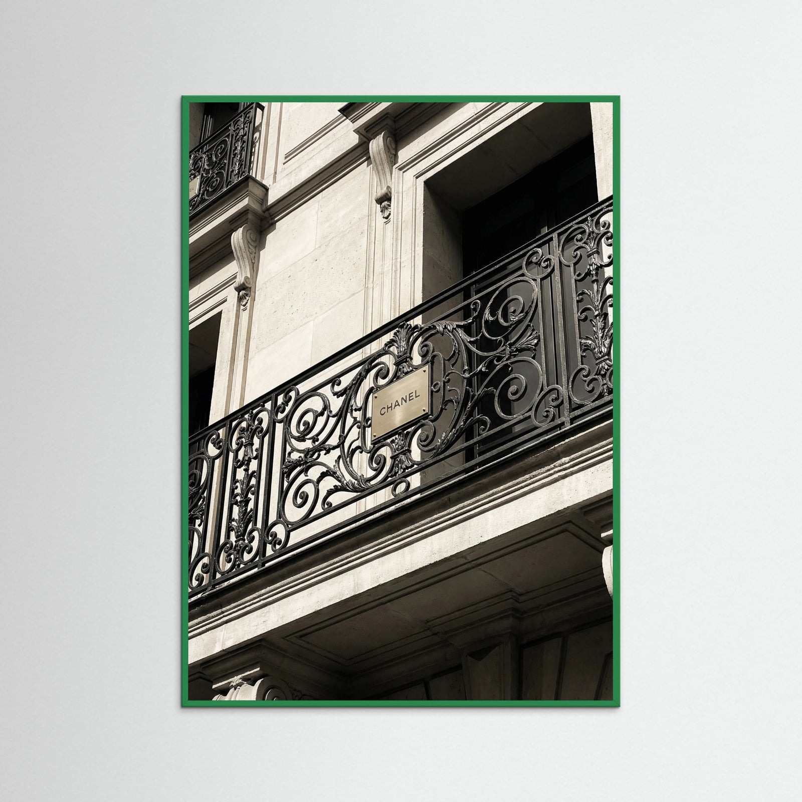 Green Wood Luxury Facade