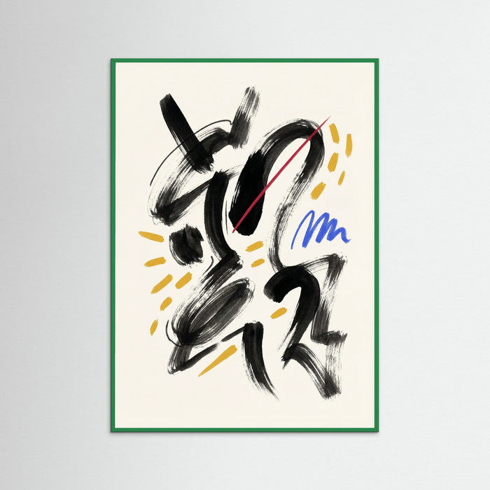 Green Wood Lyrical Contours