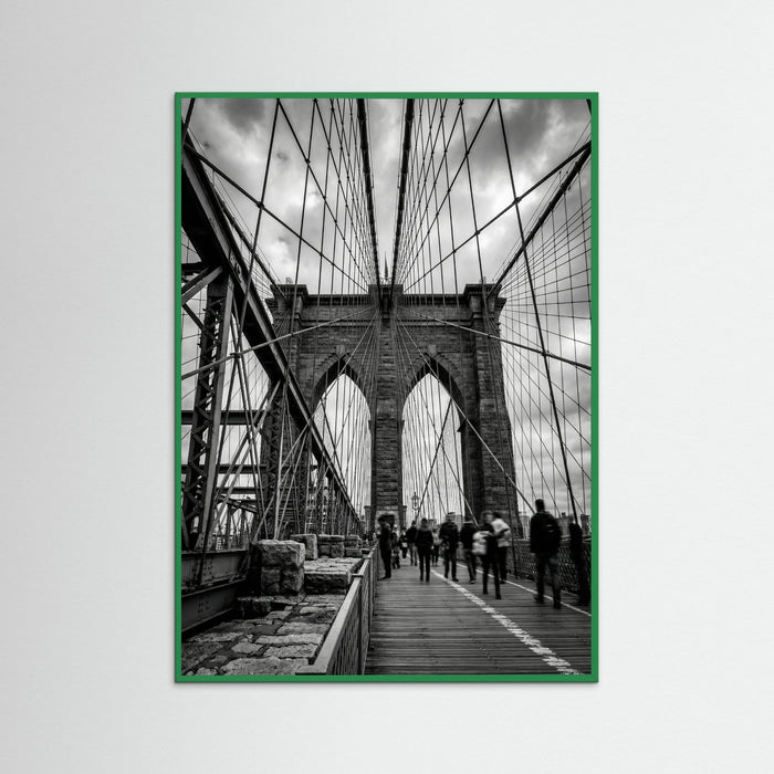 Green Wood Manhattan Bridge View