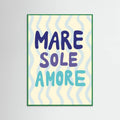 Affiche Mare Sole Amore – affiche et impression d’art