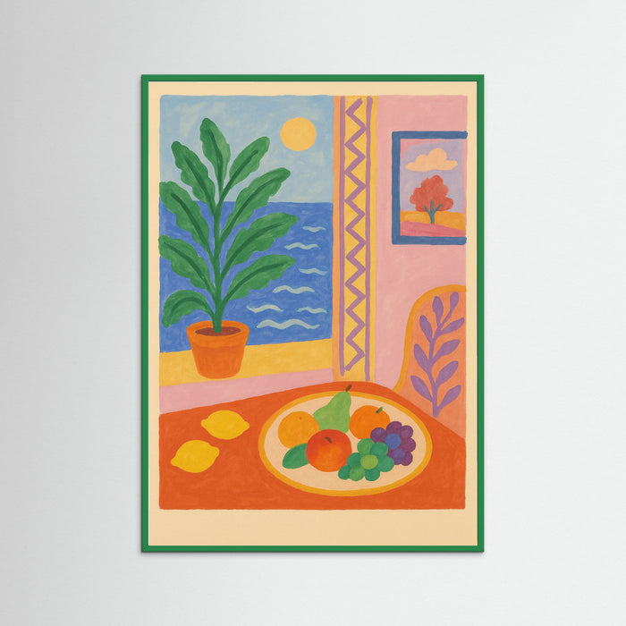 Green Wood Mediterranean Dreamscape