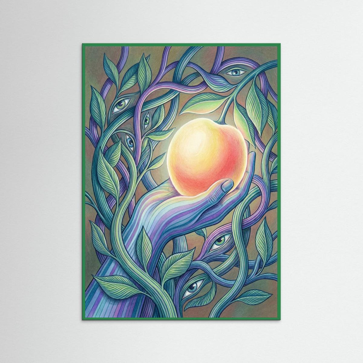 Green Wood Melancholy Bloom