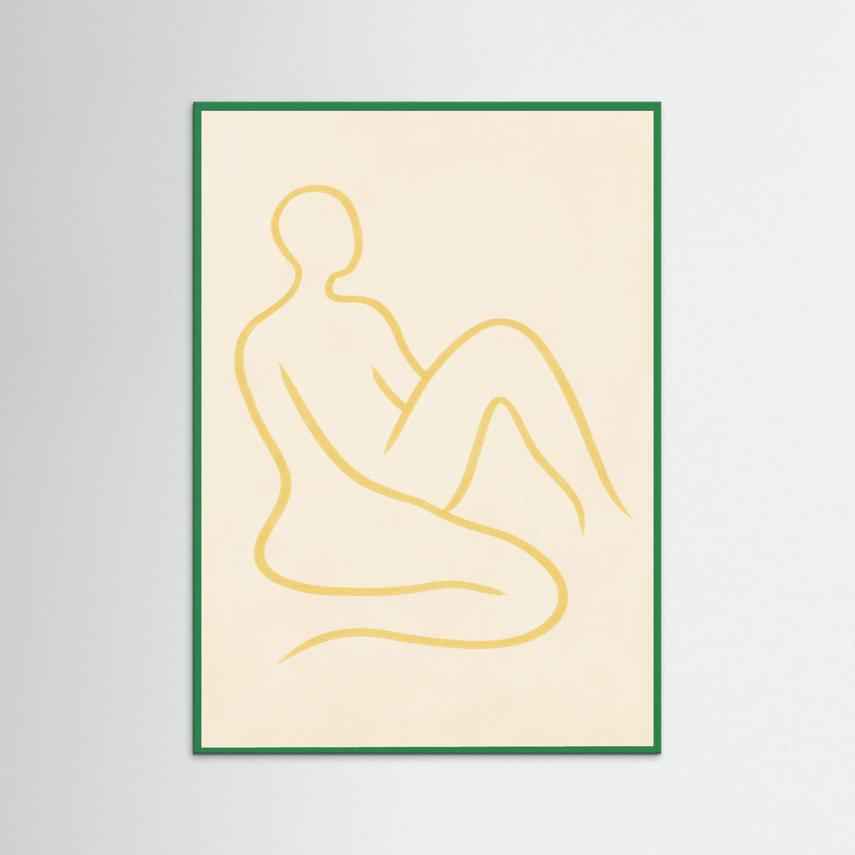 Green Wood Mellow figure