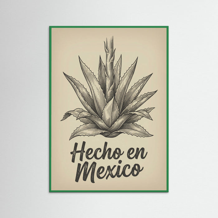 Green Wood Mexican Rooster