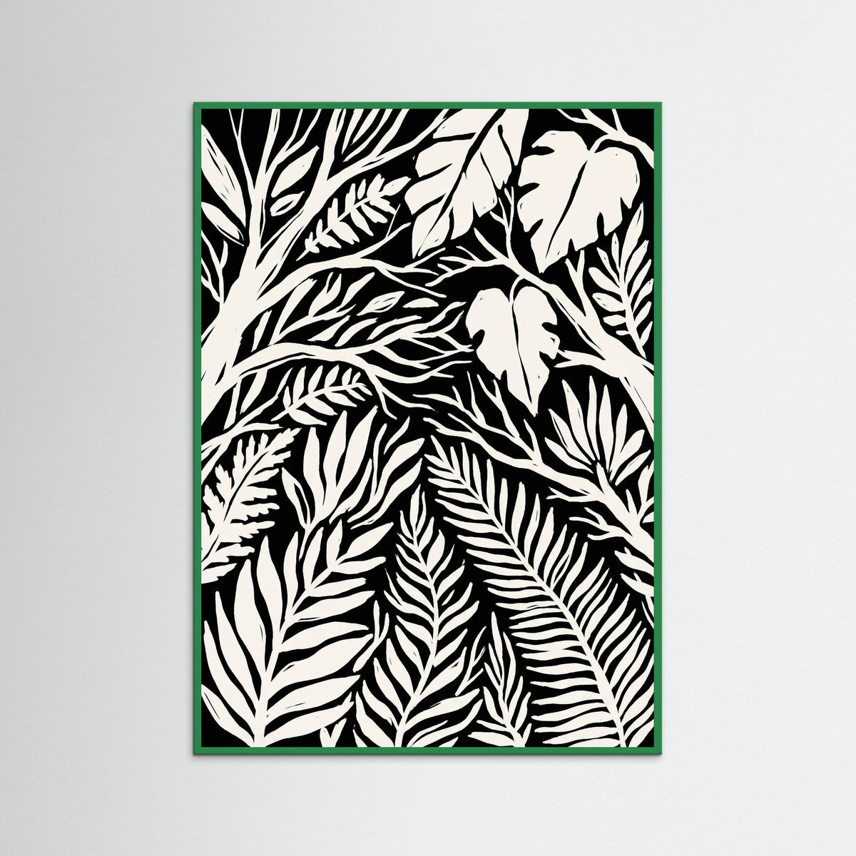 Green Wood Midnight Bloom