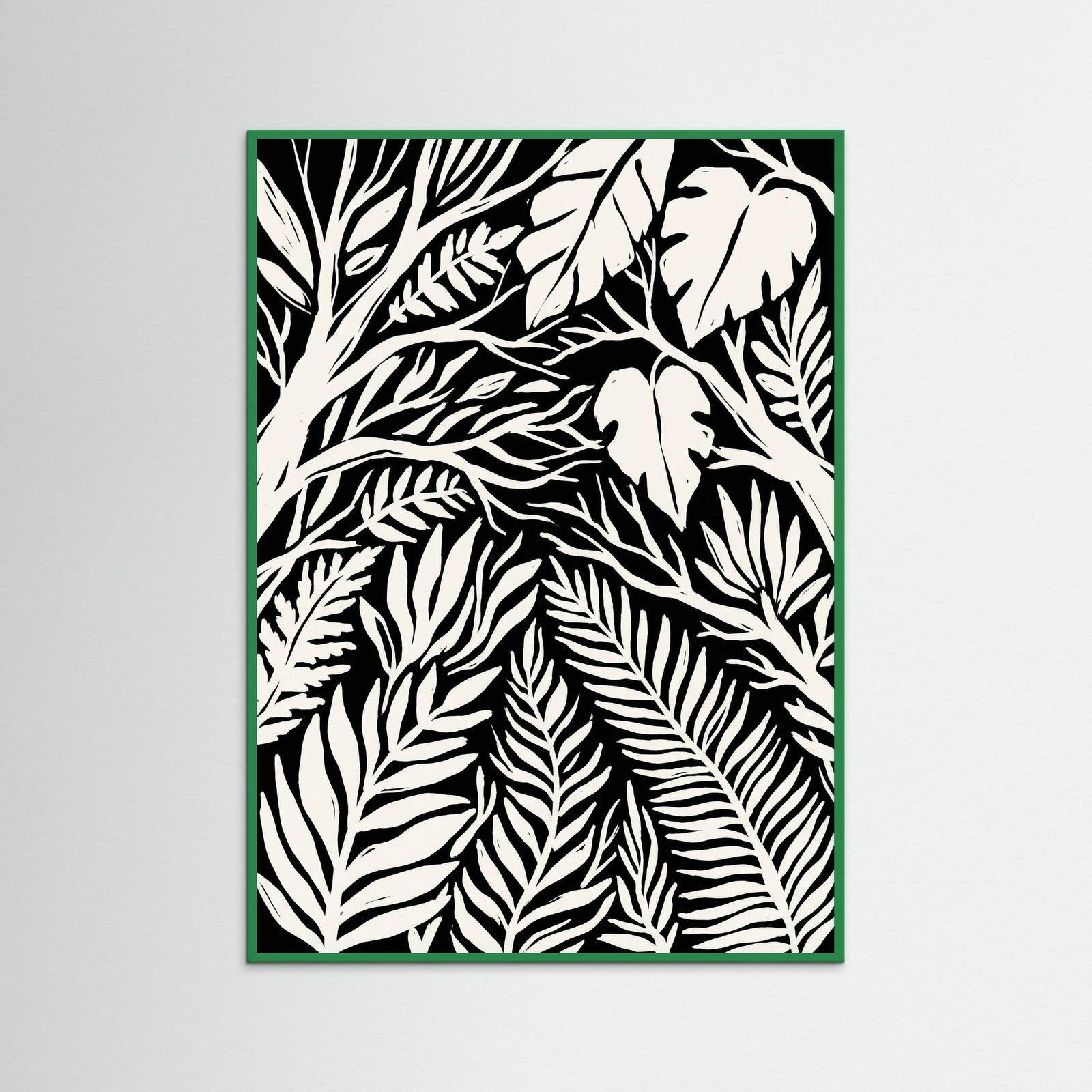 Green Wood Midnight Bloom