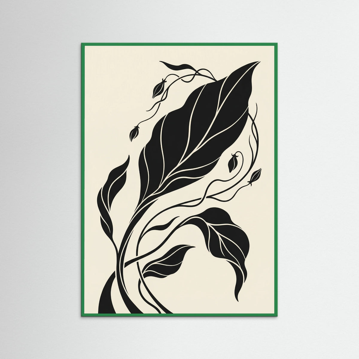 Green Wood Midnight Bloom