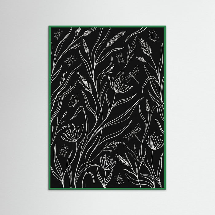Green Wood Midnight Garden