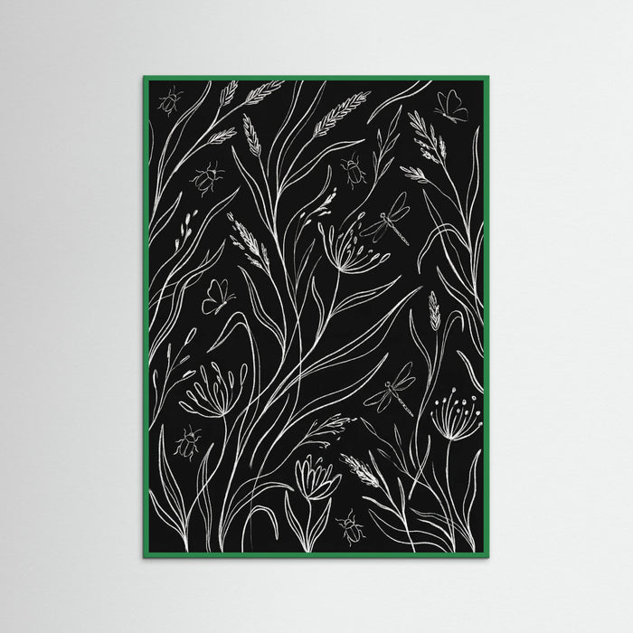 Green Wood Midnight Garden